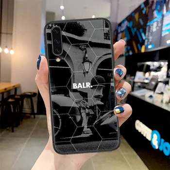 Mados Prabangos Prekės BALRr Telefono dėklas Samsung Galaxy 3 5 7 8 10 20 20E 21S 30 30S 40 50 51 70 71 black Premjero Tpu Funda 3D