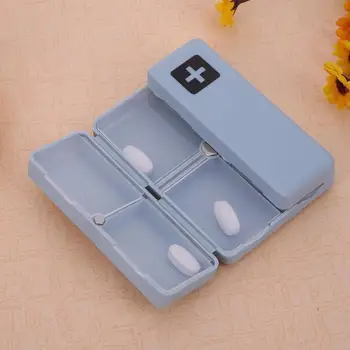Maži Nešiojamieji 7 Dienų Savaitės Tablečių Dėžutė Magneto Dangtelis Planšetinio kompiuterio atminties 7Grids Atveju Tablečių Splitter Tablečių Dėžutės Laikymo Sveikatos Priežiūros