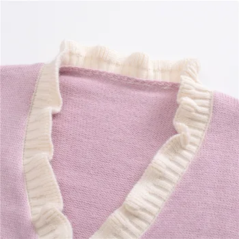 Megzti megztinis džemperis moterims 2020 m. rudenį moterų mados moterų mados prarasti princesė grybelio vilnos megztinis ilgomis rankovėmis infopat