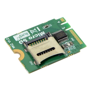 Micro SD SDHC SDXC TF norėdami M2 NGFF klavišą A. E WIFI Lizdas Kortelės Rearder T-Flash Kortelės M. 2 A+E Kortelės Adapterio Rinkinys