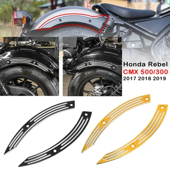 Motociklų Aliuminio Lipdukai Sparnas Galinis Akcentai Antakiai Apdaila Papuošalų Taisymas Splash Apsaugas 2018 Honda Rebel CMX 500 300