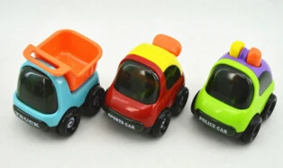 Nauja vaikų švietimo animacinių filmų automobilio inercinių automobilio inercinių Q versija mini žaislas automobilių
