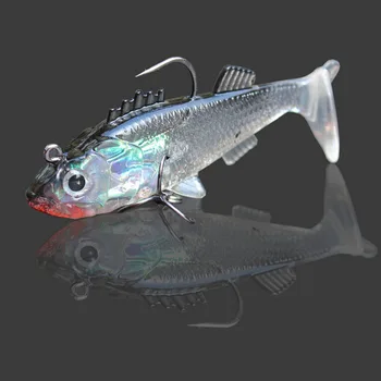 Naujas, 6 cm, 1 VNT Super Kaina žvejybos reikmenys 3D akis Minnow žvejybos masalas žvejybos masalas