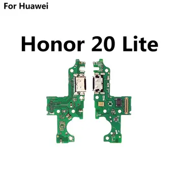 Naujas USB Įkroviklis Įkrovimo Uosto Valdyba Su Mikrofonu Flex Kabelis Pakeisti Huawei Honor 20 Lite Pro 20i 20S