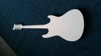 Naujas individualus baltos spalvos elektrinė gitara 