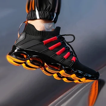 Naujas vyrų Batų Kvėpuojantis Sneaker Bėgimo Bateliai Mados Didelio Dydžio Patogiai Sporto tendencija Batai Bėgiojimas Laisvalaikio Bateliai vyrai
