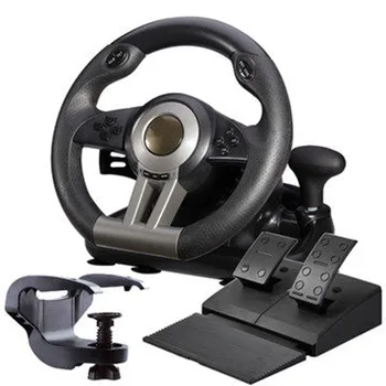 Naujas Žaidimas aksesuaras Laishida PXN V3 modeliavimas automobilių lenktynių vibracijos pc usb kompiuterinių žaidimų vairas nemokamas pristatymas