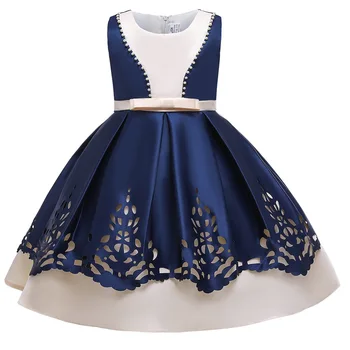 Naujausias Cute Girl Kamuolys Suknelė Elegantiškas Vaikų Šalis Suknelė Fuksija Vaikams, Gėlių mergaičių Suknelės
