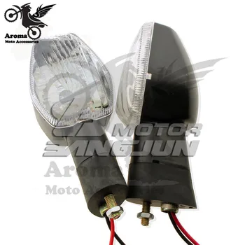 Nemokamas pristatymas motociklą LED indikatorius accessories paspirtukas moto indikatorių OTV Off-road motociklo flasher pit bike posūkio signalo lemputė