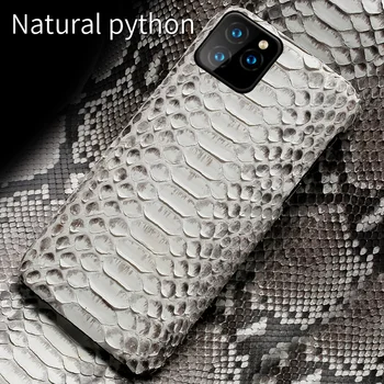 Originali Python Odinis Telefono dėklas skirtas Iphone 11 Snakeskin Originali Prabanga Padengti Telefono, Apsaugos, 