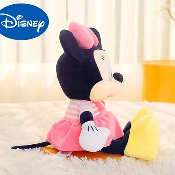 Originalus 30cm Disney Mickey Mouse Minnie Gyvūnų Dygsnio Minkšti Pliušiniai Žaislai, Lėlės, Kalėdų, Gimtadienio Dovana Vaikams Vaikams Mergina Fr