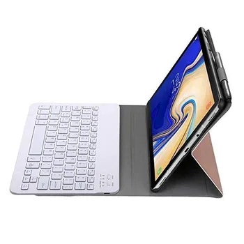 Ouhaobin Keyboard Case For Samsung Galaxy Tab 8 2019 T290 Atveju PU Odos Apversti Stovėti Bluetooth 