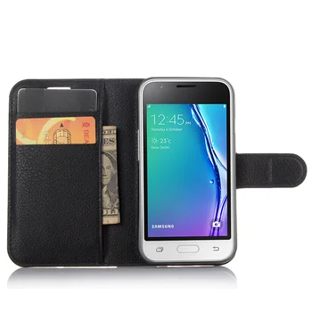 Piniginės Padengti Kortelės Turėtojas Telefono Dėklai Samsung Galaxy J1 Mini J105F Pu Oda Atveju Apsauginis Apvalkalas