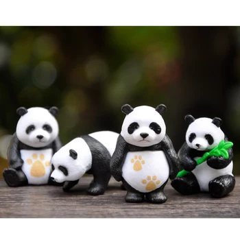 Plastikinių Gyvūnų Panda 