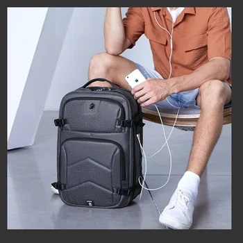 Prekės Vyras Kuprinė Didelis Vandeniui Nešiojamas Krepšiai USB Įkrovimo Pečių maišą Daugiafunkcinį Verslo Kelionių Kuprinė mochilas