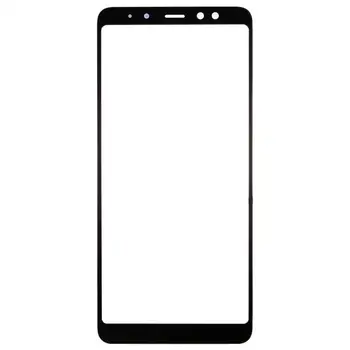 Priekiniai Išorinio Ekrano Stiklo Lęšio Pakeitimo Jutiklinio Ekrano LCD gaubtas, Skirtas Samsung Galaxy A8+ (2018 m.).