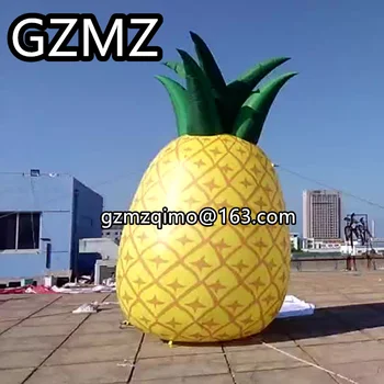 Pripučiami ananasų reklamos baliono parduoti, reklama pripučiami vaisių modelių, custom padaryti oro
