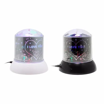 Romantiškas, Spalvingas Populiarus Twilight Naktį Šviesos Projektorius Lempos, LED Lazeris Šviesos Mirksi Atmosfera Lempos Meilužio, Valentino Dovana Žaislas