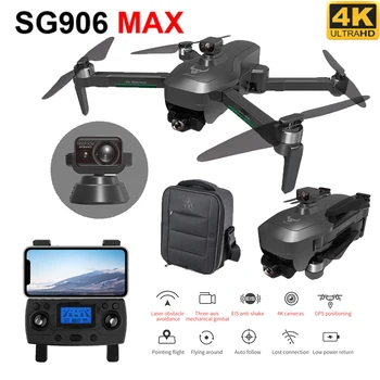 SG906 PRO/PRO 2/ MAX EVO WIFI FPV 5G RC Tranai su Dual Camera HD Profesionalus GPS 4K Brushless Quadcopter RC Sraigtasparnis Žaislai