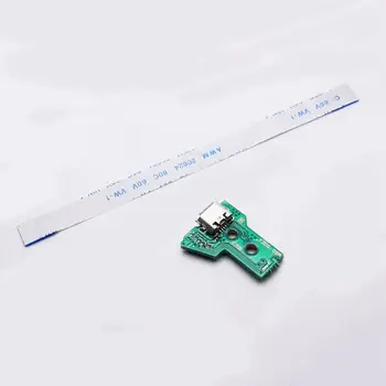SONY PS4 Valdiklis USB Įkrovimo lizdas kištukinis Lizdas Valdybos JDS-055 5 V5 12 pin kabelis