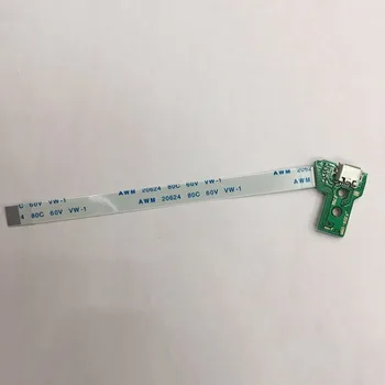 SONY PS4 Valdiklis USB Įkrovimo lizdas kištukinis Lizdas Valdybos JDS-055 5 V5 12 pin kabelis