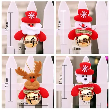 Santa Claus Sniego Medžio Žaislas, Lėlė Kabinti kalėdų papuošalai Dovana Linksmų Kalėdų Dekoracijas namuose Naujųjų Metų navidad 