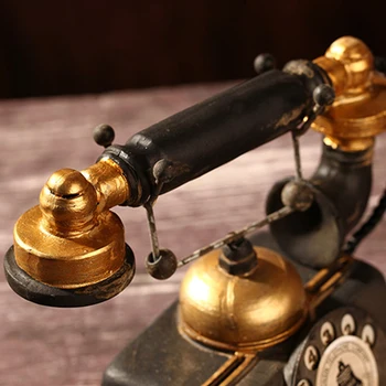 Senovinių Namų Dekoro Dervos Telefono Modelis Miniatiūriniai Amatų Fotografijos Rekvizitai Bendrosios Namų Ūkio Kavinė Baras Knygyne Apdaila