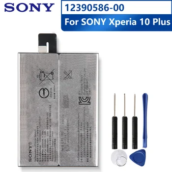 Sony Originalus atsarginis Telefono Baterija 12390586-00 SONY Xperia 10 Plius Autentiški daugkartinio Įkrovimo Baterija 3000mAh, Su Įrankiais