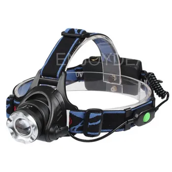 T6 LED Žibintai Žibintuvėlį, Fakelą 2000 Liumenų 3 Rūšių Zoomable Vandeniui LED Žibintas priekinis žibintas, Lauko Kempingas