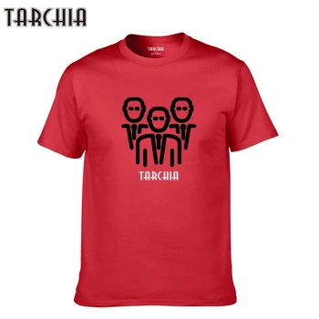 TARCHIA 2021 Naujas Vasaros Garsaus 3 Verslo t-shirt vatos Pagaliukai Tees Vyrams trumpomis Rankovėmis Berniukas Atsitiktinis Homme Marškinėlius T Plius Mados