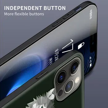 Telefono dėklas skirtas iPhone 11 12 Max Pro 7 8 Plius 6 6S Plus X XS Max XR SE(2020 m.). Minkštos TPU Padengti Coque Teen Wolf Stilinski 24