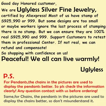 Uglyless 14K Užpildyti Aukso 9K Aukso Žiedų Lotus Karoliai Moterų Jade Gėlių Karolius +Grandinės Tradicinių Rytų Sidabro Papuošalai