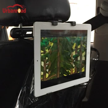 Urbanroad Universalus Automobilio galinės Sėdynės Pagalvėlės Mount Turėtojas iPad Air 6 ipad mini 1/2/3 ORO Planšetinį kompiuterį SAMSUNG Tablet PC Stovi Automobilis
