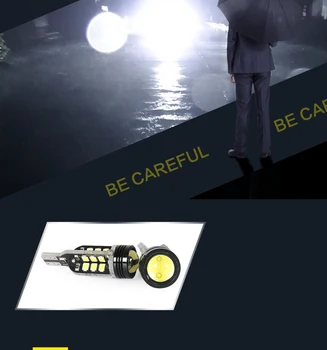 UŽ Mazda CX4 Atbulinės eigos šviesos diodų (LED) E-ruožtu padėti lempos CX-4 priekinis žibintas pakeitimo T15 5300K 9W