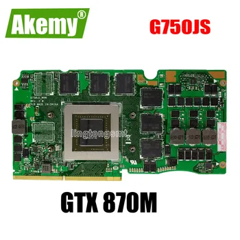 Už Asus ROG G750J nešiojamas kortelės G750Js N15E-GT-A2 G750JZ GTX870M GTX 870M 3 GB VGA Graphic card Vaizdo plokštės 60NB0180-VG1040