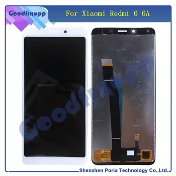 Už Xiaomi Redmi 6 6A LCD Ekranas Jutiklinis Ekranas komplektuojami Su Rėmo Pantalla Pakeisti Xiaomi Redmi 6 6A Telefono LCD Ekraną