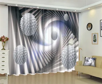 Užuolaidos Turas Prabanga Blackout 3D Užuolaidos gyvenamojo Kambario, biuro, Miegamojo Užuolaidos Cortinas Rideaux Individualų dydį užvalkalas