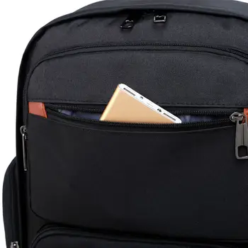Vyriški Business Notebook Backpack 15.6 colių Nešiojamas Maišelis Maišelis Kovos Vagystės Kuprinės, Kelionių Kuprinė Juoda Didelės Talpos Maišeliai