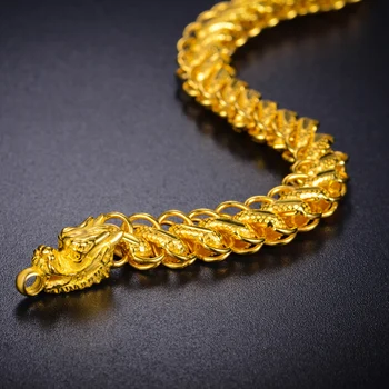 ZSFH 24K Gryno Aukso Apyrankę Nekilnojamojo 999 Auksinis Bangle Turtinga Turtingų Vyrų Maišytuvas Madinga Klasika Fine Jewelry Karšto Parduoti Naujus 2020 m.