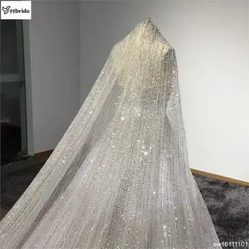 Įveikti Tikrąją Ėminio YYbride Prabangus Visiškai Kristalų Zawalcowany Royal Traukinio Suknelė Naujausias Kamuolys Suknelė Vestuvių Suknelė 2019