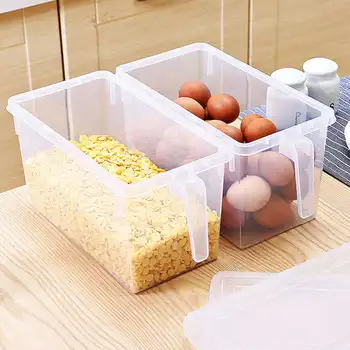Šaldytuvas Organizatorius Maisto Saugojimo Konteineris Šviežių Saugojimo Dėžutė Atveju, Šaldytuvas Daugkartinio naudojimo Daržovių sandėlys Virtuvė