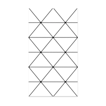 Šiaurės Stiliaus Fonas Modernių Paprastų Geometrinių Trikampis Kambarį Miegamojo Drabužių Parduotuvė Pvc, Atsparus Vandeniui Tapetai