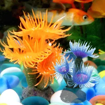 Žuvys, Akvariumo Dekoracijos Namų Minkštos Dirbtinės Dervos Koralų, Žuvų Bakas Akvariumas Puikus Apdaila